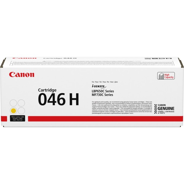 Canon Toner 1251C002 CRG 046 HY hohe Kapazität 5.000Seiten gelb