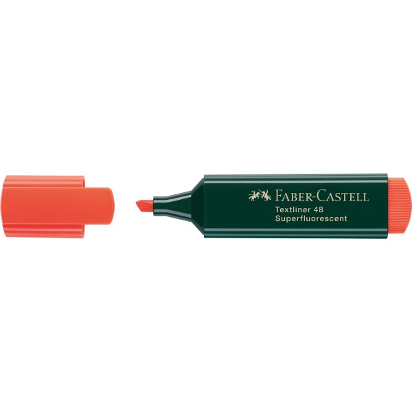 Faber-Castell Textmarker TEXTLINER 48 154815 1-5mm orange