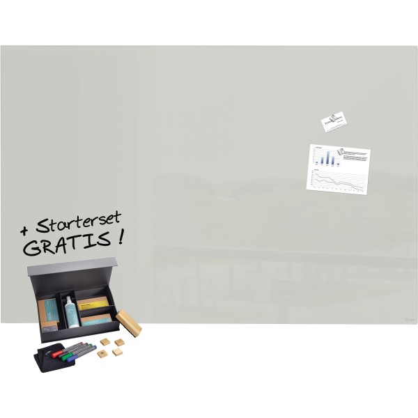 SIGEL Whiteboard Artverum SF477 Bundle GL221 + Zugabe