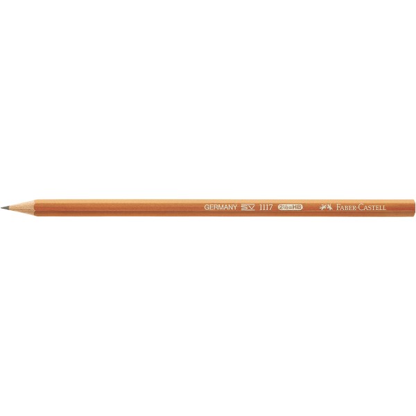 Faber-Castell Bleistift 1117 111700 sechskantform HB braun