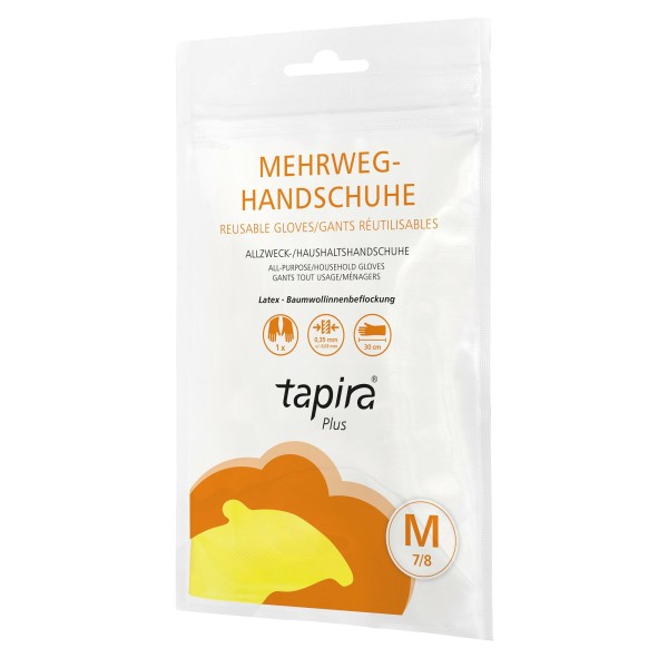 tapira Handschuh Plus 08810059 Latex M 1Paar