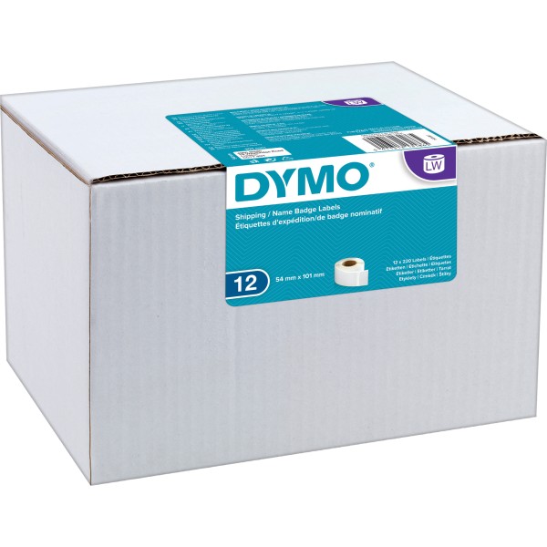 DYMO Versandetikett 13186 S0722420 54x101mm ws 2.640 Etik./Pack.
