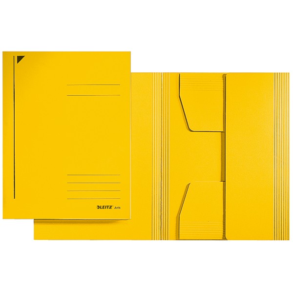 Leitz Jurismappe 39240015 DIN A4 3Klappen Karton gelb