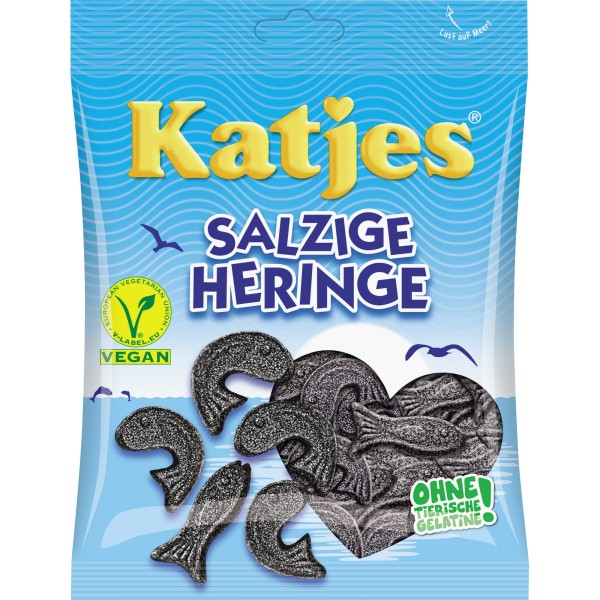 Katjes Lakritz Salzige Heringe 16802 200g