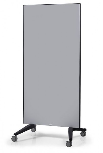 Legamaster Mobile Glasboard grau Boardgröße 90x175 cm