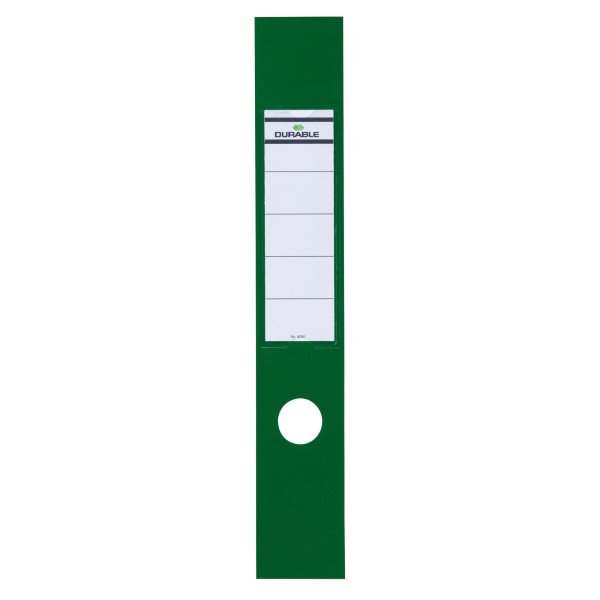 DURABLE Ordneretikett ORDOFIX breit / lang grün 10 Stück