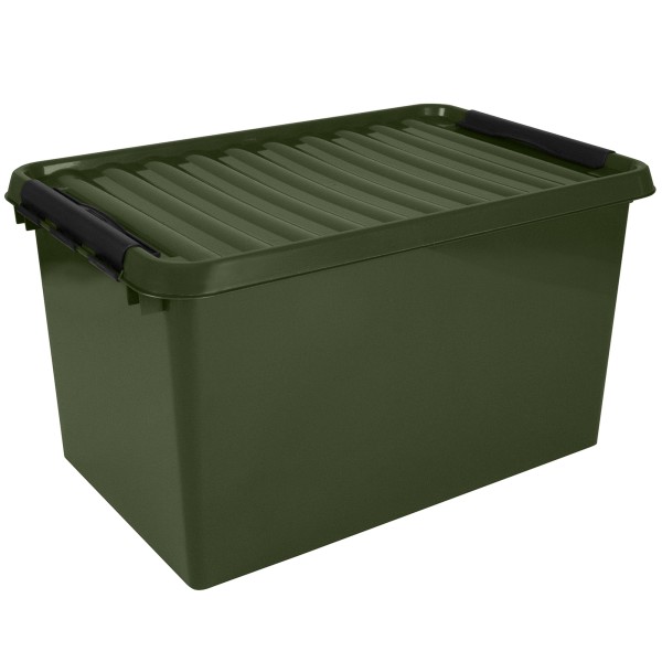Sunware Aufbewahrungsbox Q-line 83500617 recyclt 62L grün