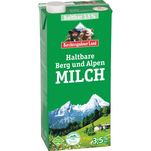 Berchtesgadener Land H-Milch 10001643 3,5Prozent 1l 12 St./Pack.