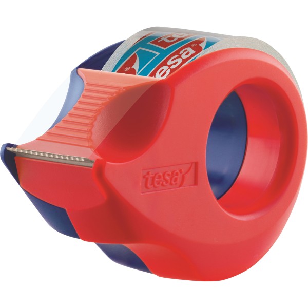 tesa Handabroller Mini 57858-00000 19mmx10m rot/blau