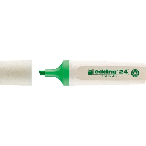 edding Textmarker Highlighter 24 EcoLine mit "blauem Engel"