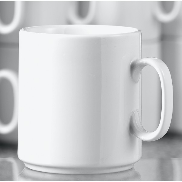 Esmeyer Kaffeebecher Diane 402-316 280ml Porzellan weiß 6 St./Pack.