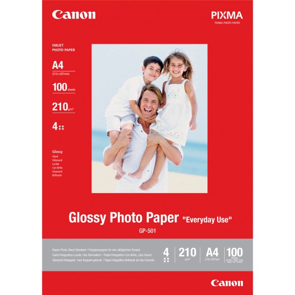 Canon Fotopapier GP501 0775B001 DIN A4 200g/m2 weiß 100 Bl./Pack.