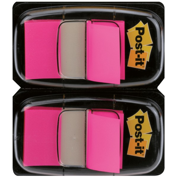 Post-it Haftstreifen Index Standard 680-BP2EU 50Blatt pink 2 St./Pack.
