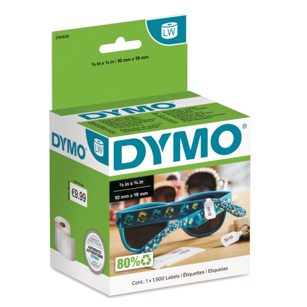 DYMO Etikett für LabelWriter 2191635 54x11mm ws 1500St