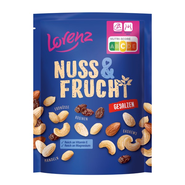 Lorenz Nuss & Frucht gesalzen 326561 125g