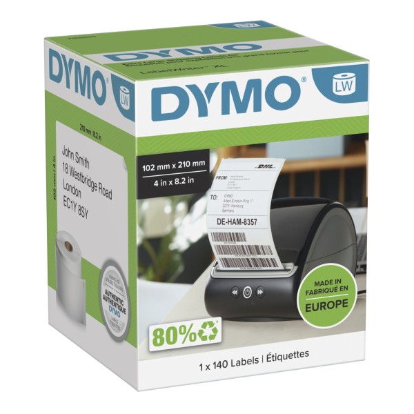DYMO Versandetikett 2166659 LabelWriter 102x210mm ws 140St.