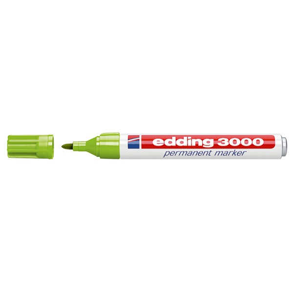 edding Permanentmarker 3000 4-3000011 1,5-3mm Rundspitze h.gn