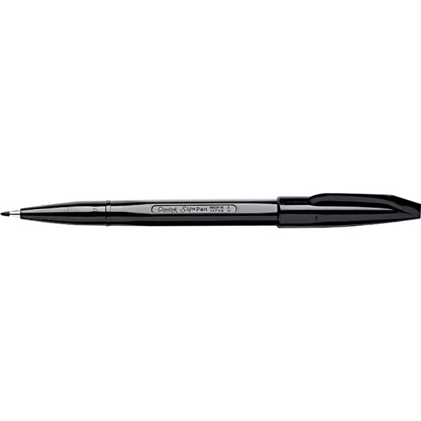 Pentel Feinschreiber Sign Pen S520-A max. 0,8mm Acrylspitze sw