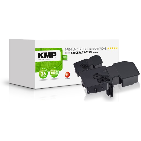 KMP Toner K-T83BX 2911,3000 wie Kyocera TK5230K schwarz