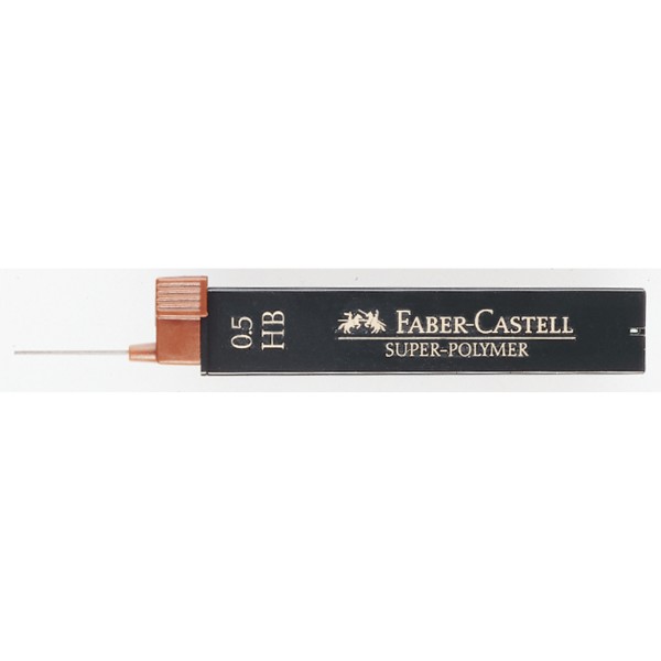 Faber-Castell Feinmine SUPER POLYMER 120500 HB 0,5mm 12St.