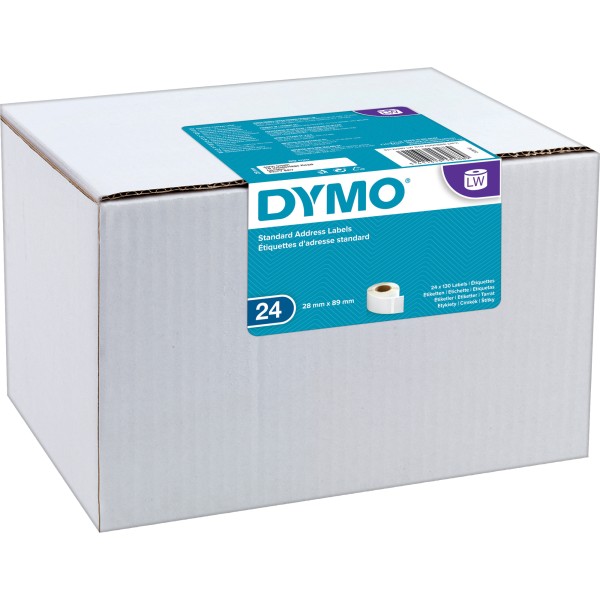 Dymo Adressetikett Standard LW 13188 24x130 St./Pack.