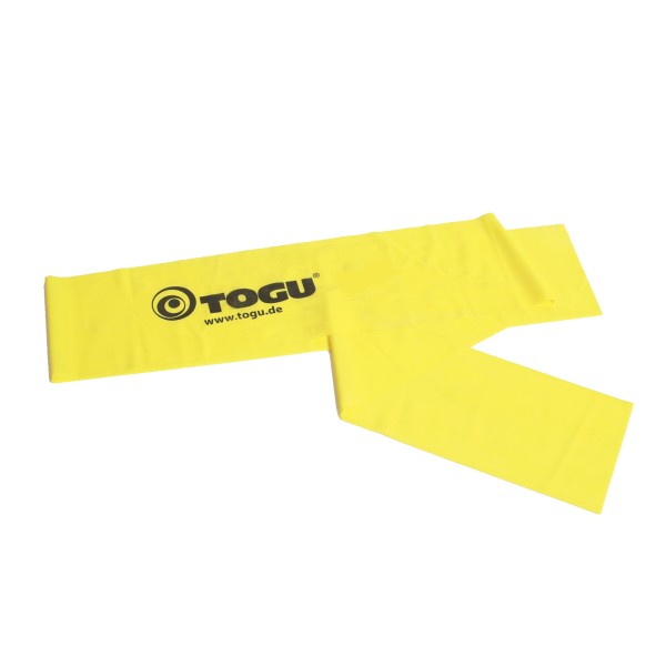 TOGU Theragymband Fitnessband 650023 gelb leicht 120cm