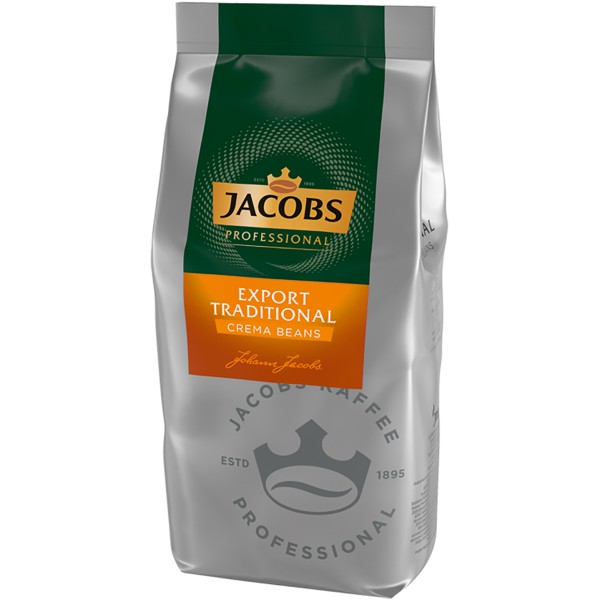 JACOBS Kaffee Export Caffe Crema 4055443 Ganze Bohne 1kg