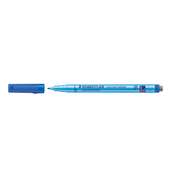 STAEDTLER Folienstift Lumocolor correctable 305 F-3 0,6mm blau