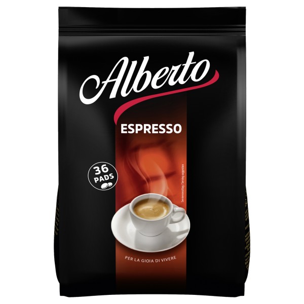 Alberto Kaffee Kaffeepads Espresso 60088 36 St./Pack