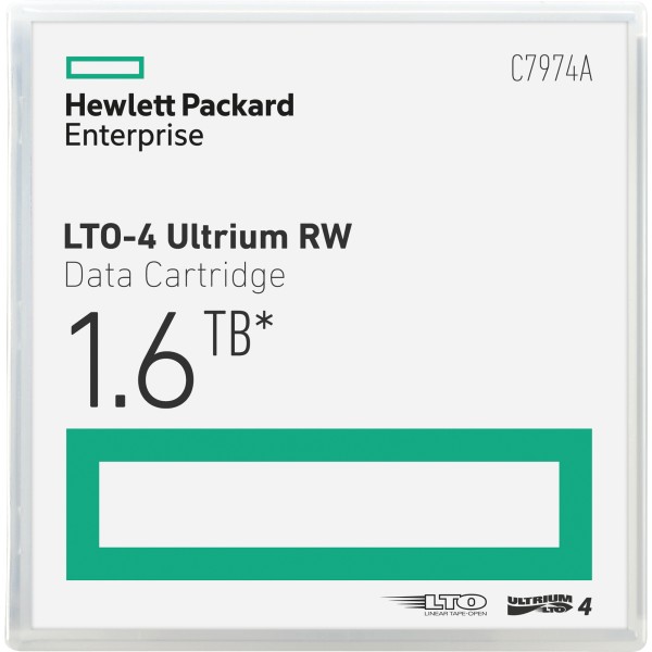 HP Bandkassette LTO Ultrium-4 C7974A 800GB/1,6TB