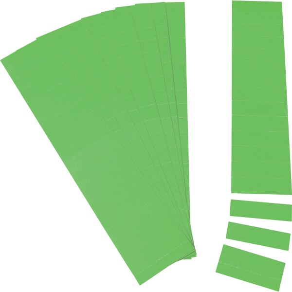 Ultradex Einsteckkarte 847501 70x17mm h.grün 170 St./Pack.