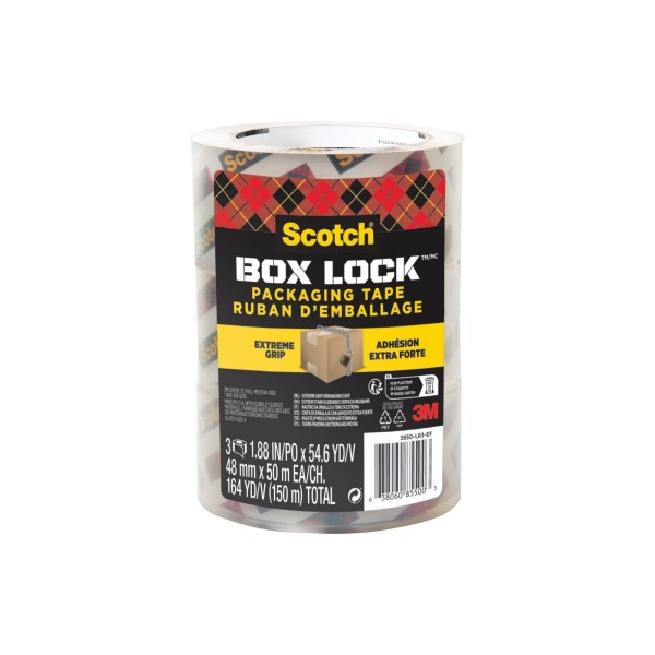 Scotch Packband Box LockT 3950-RD 48mmx50m