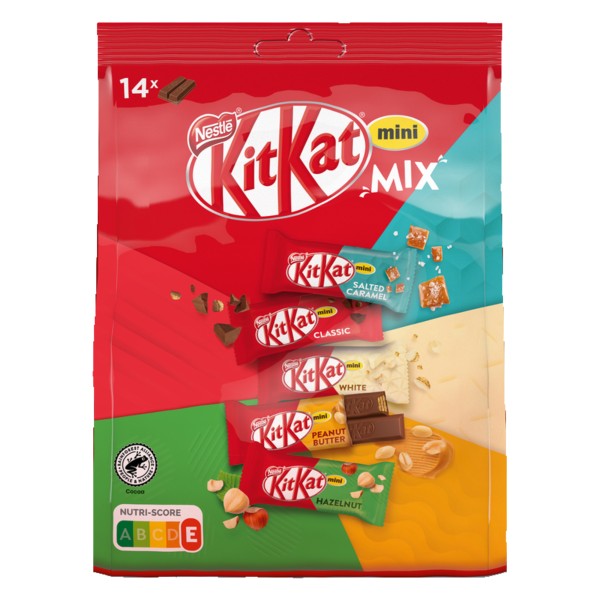 KitKat Schokoriegel Mini mix 12563001 197,4g 14St