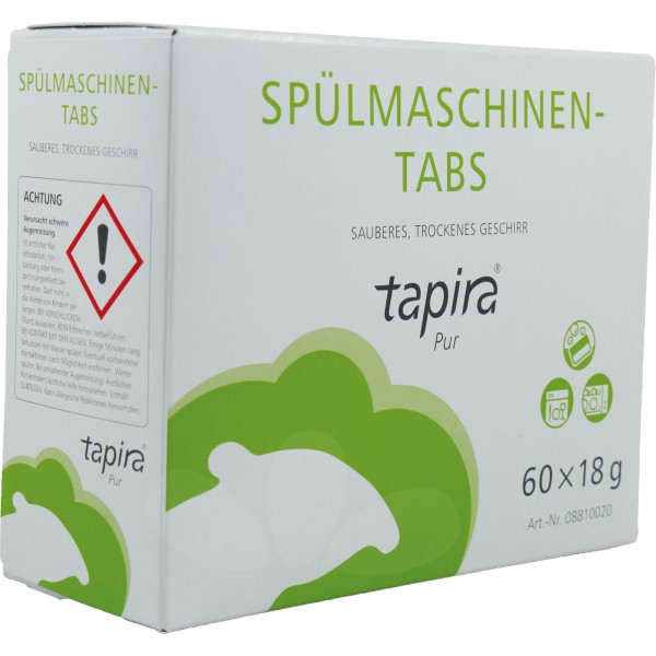 tapira Spülmaschinen Tabs 08810020 60 St./Pack.