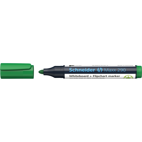 Schneider Boardmarker Maxx 290 129004 1-3mm Rundspitze grün