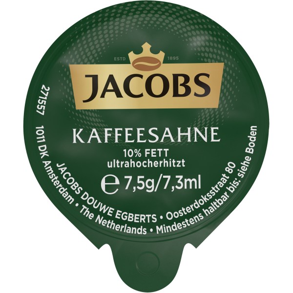 JACOBS Kaffeesahne 4031766 10Prozent 7,5g 240 St./Pack.