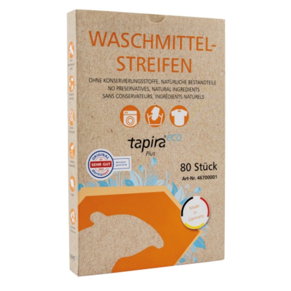 tapira Waschmittelstreifen Plus eco 46700001 80St.