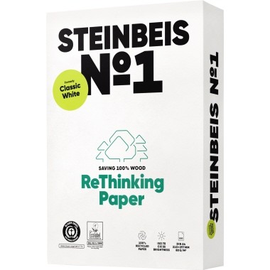 Steinbeis Kopierpapier No.1 ISO 70 K1201666080A A4 500Bl.
