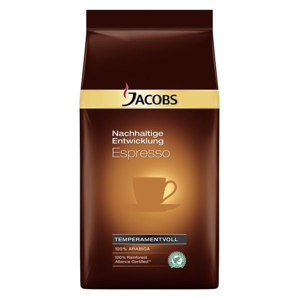 JACOBS Kaffee Nachhaltige Entwicklung Espresso 4031705 1kg