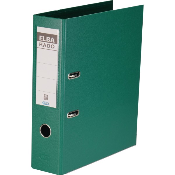 ELBA Ordner ELBAradoplast 100022628 DIN A4 80mm PVC grün