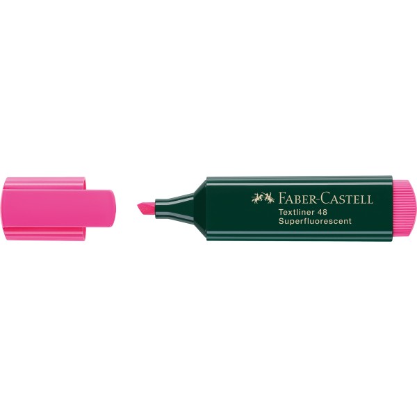 Faber-Castell Textmarker TEXTLINER 48 154828 1-5mm rosa