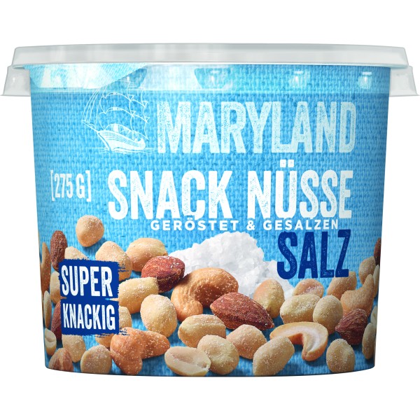 MARYLAND Snack Nüsse Salz 18403 275g